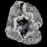 Amethyst Quartz with Calcite and Dolomite