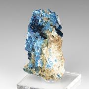 Veszelyite with Hemimorphite