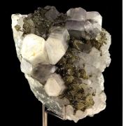 Calcite, Pyrite, Fluorite.