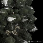 Quartz with Hedenbergite inclusions