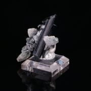 FERRO-ACTINOLITE and CLEAVELANDITE - Shigar district, Pakistan