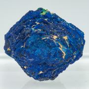 Azurite with Malachite after Cuprite