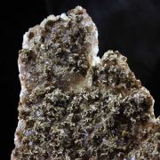 Arsenatian Vanadinite + Calcite.