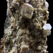 Rutile, Calcite.