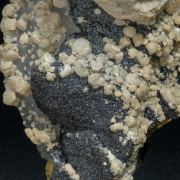 Quars with Siderite, Stannite, Chalcopyrite and Pyrite