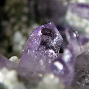 Amethyst Quartz with Calcite and Dolomite