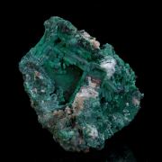 Malachite after Azurite, Cerussite