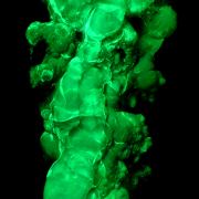 Opal var. hyalite CRAZY FLUORESCENCE