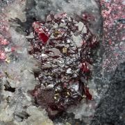 Cinnabar with Quartz