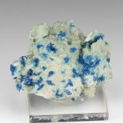 Veszelyite with Hemimorphite