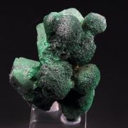 CUPRITE with MALACHITE coating, MALACHITE - floater