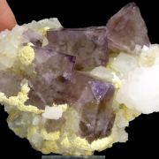 Fluorite, QUARTZ, CALCITE