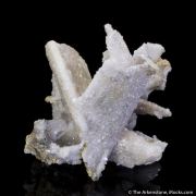 Anglesite on Cerussite