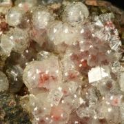 Puflerite (var. of Stilbite) and Chabazite