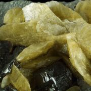 Sphalerite, Siderite