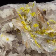 Fluorite with Pyromorphite and Baryte