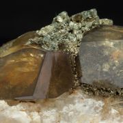 Baryte with Pyrite and Quartz
