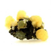 Prehnite, Stilbite, Epidote.