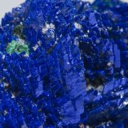 Azurite with Malachite and Baryte