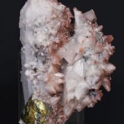 Chalcopyrite on Quartz and with Calcite