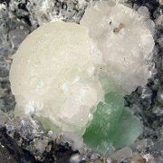 Stellerite, Epistilbite, Fluorapophyllite