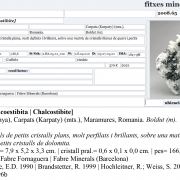 Chalcostibite with Quartz and Dolomite