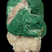 Malachite coating Cuprite