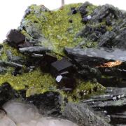 Andradite, Diopside, Epidote, Calcite.