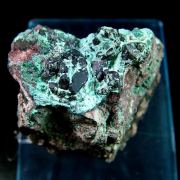 Cuprite on Chrysocolla