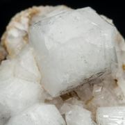 Harmotome with Calcite