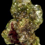 Opal var. hyalite CRAZY FLUORESCENCE