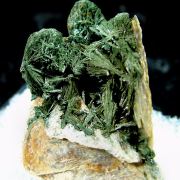 Gormanite on Muscovite