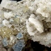 Fluorapatite with Bertrandite, Albite, Muscovite and Quartz