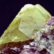 Rhodizite, tourmaline