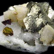 Pyrite, chalcopyrite, dolomite, quartz GERMANY