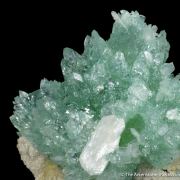 Fluorapophyllite with Stilbite