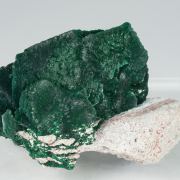 Malachite after Azurite