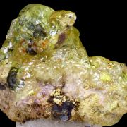 Opal var. hyalite CRAZY FLUORESCENCE