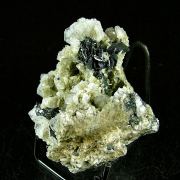 Hematite on Albite