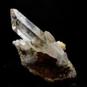 Quartz + Limonite.