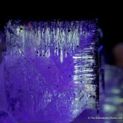 Fluorite (etched corner) with Baryte