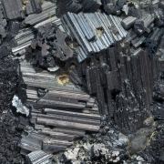 Bournonite with Sphalerite and Pyrite