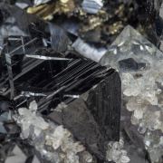 Sphalerite with Quartz, Pyrite and Galena