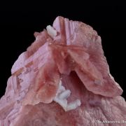 Rhodochrosite with Fluorite