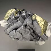 skeletal GALENA, CHALCOPYRITE