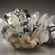 skeletal GALENA, CHALCOPYRITE