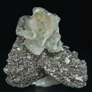 Löllingite with Arsenopyrite, Fluorite and Quartz