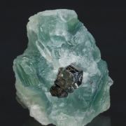 Octahedral Fluorite with Cassiterite