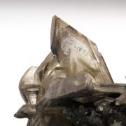 Cerussite on Smithsonite