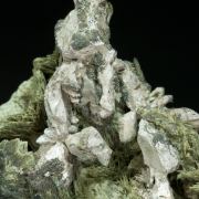 Silver with Actinolite